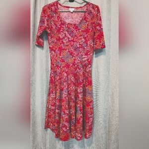 LuLaRoe Nicole Dress - M